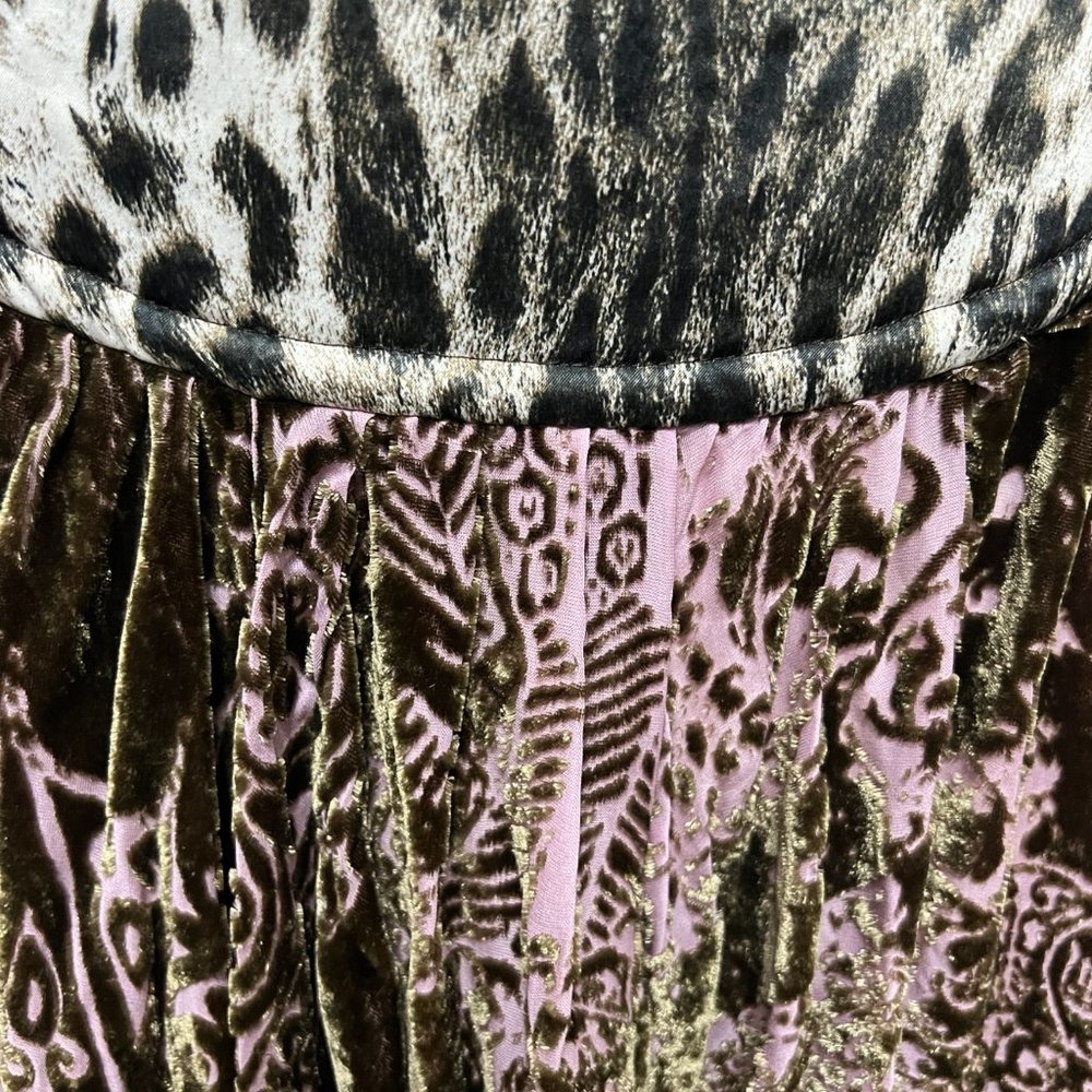 Just Cavalli devore animal print midi dress - Picture 7 of 10